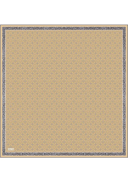 Gold Rüya Desen Twill Ipek Eşarp modelleri