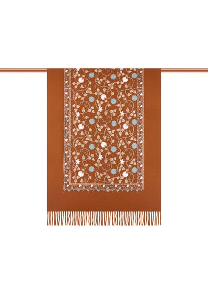 Tarçın Taşlı Nakışlı Kışlık Şal modelleri