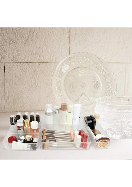 Santkuee Kozmetik Tuvalet Masası Yatak Odası Banyo Mutfak Ofis Için 12 Adet Çekmece Saklama Kutusu (Yurt Dışından) fırsatları