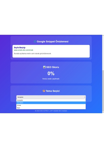 Seo Aı Pro+ V2 modelleri