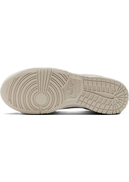 Dunk Low Leather Unisex Sneaker Hakiki Deri Krem Pembe Spor Ayakkabı indirimleri