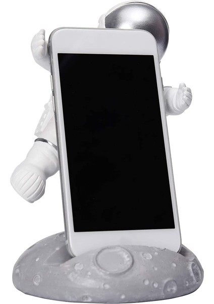 Santkuee Astronot Telefon Tutucu, Reçine Telefon Standı Çocuklar Için Çok Fonksiyonlu Masaüstü Heykelcik Astronot Heykelleri(B) (Yurt Dışından) fırsatları