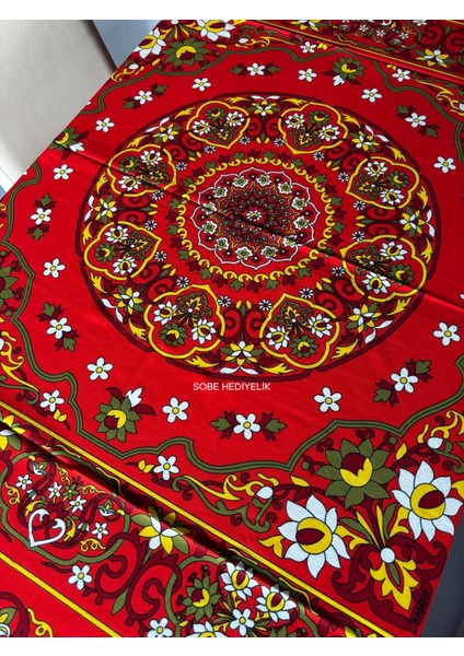 Kolay Temizlenebilir Çiçek Desenli Pamuklu Masa Örtüsü 170X170 cm – Çeyizlik, Sofra ve Dekoratif fiyatları