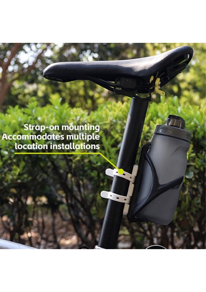 Silikon Bisiklet Şişe Tutucu Adaptörü Beyaz (Yurt Dışından) indirimleri