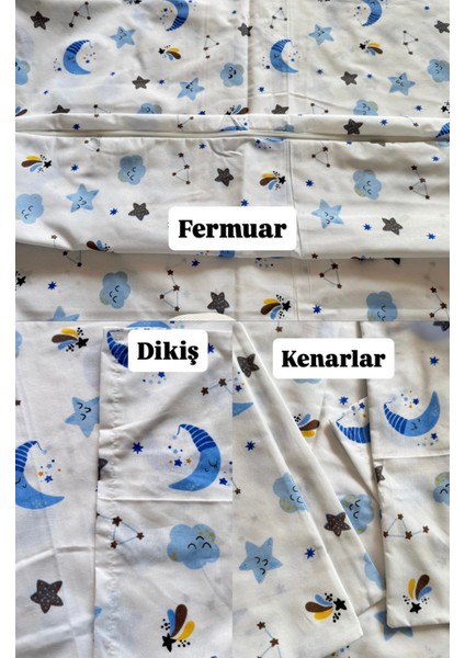 Bebek Nevresim Takımı - 100X150 cm - Fermuarlı indirimleri