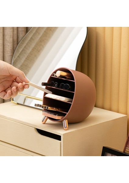 Santkuee Kozmetik Saklama Kutusu Tuvalet Masası Eyeliner Kaş Kalemi Ruj Dudak Sır Cilt Bakım Ürünleri Bitirme Rafı A (Yurt Dışından) fiyatları