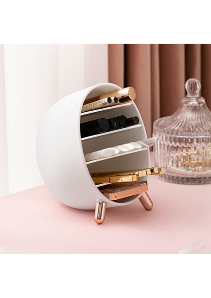 Santkuee Kozmetik Saklama Kutusu Tuvalet Masası Eyeliner Kaş Kalemi Ruj Dudak Sır Cilt Bakım Ürünleri Bitirme Rafı A (Yurt Dışından) indirimleri