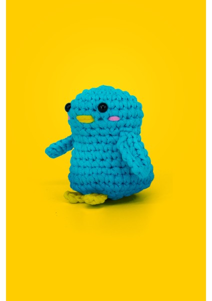 Pengu Örgü Öğrenme Kiti | Yeni Başlayanlar Için Videolu Tığ Işi Amigurumi Penguen Örgü Seti fiyatları