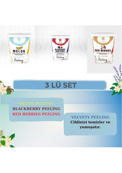 Velvety Peeling Melon & Blackberry & Red Berrıes