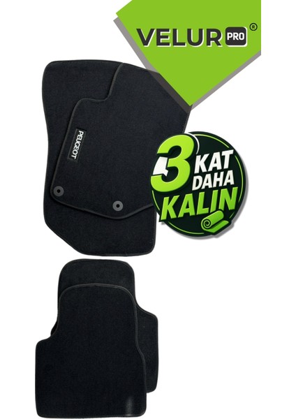 Peugeot 2008 2022 Tam Uyumlu Araca Özel Halı Oto Paspas Halı Paspas