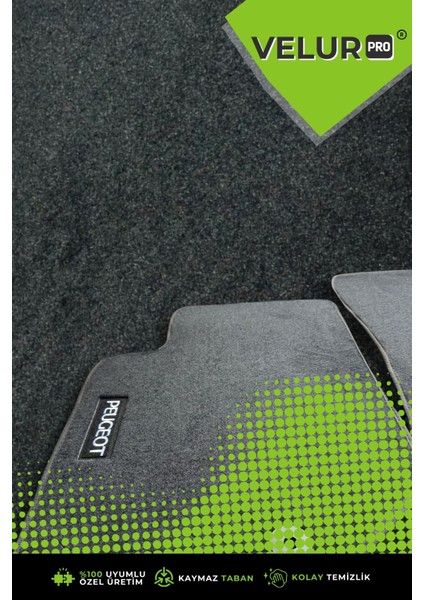 Peugeot 2008 2022 Tam Uyumlu Araca Özel Halı Oto Paspas Halı Paspas fırsatları