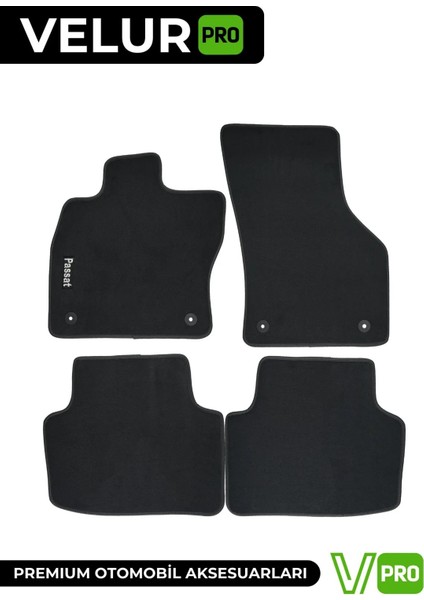 Volkswagen Passat B8 2021 Araca Özel Halı Oto Paspas Velur Paspas modelleri