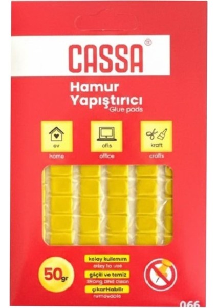 Tack-It Hamur Yapıştırıcı 50 gr Sarı (066) 3 Adet fiyatları