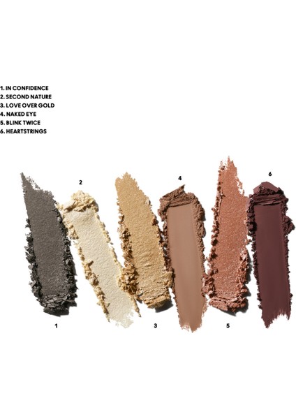 6’lı Göz Farı Paleti – Mat ve Işıltılı Renklerle Doğal ve Profesyonel Görünüm fiyatları