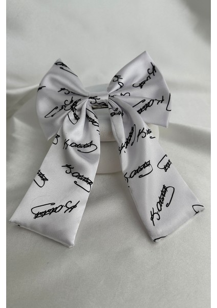 Beyaz Kemal Atatürk Imzalı Saten Otomatik Toka (14CM) fiyatları