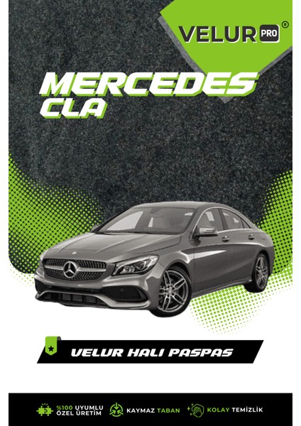 Mercedes Cla 2015 Araca Özel Halı Paspas Araba Halısı Oto Paspas fiyatları