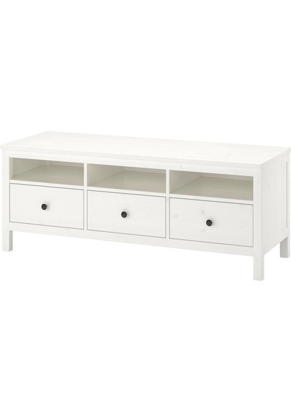 Hemnes Tv Sehpası Beyaz Vernik 148 x 47 x 57 Cm
