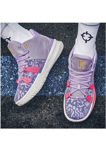 Lrsmile Yeni Varış Kaymaz Günlük Basketbol Koşu Ayakkabıları Sneakers Spor Ayakkabıları (Yurt Dışından)