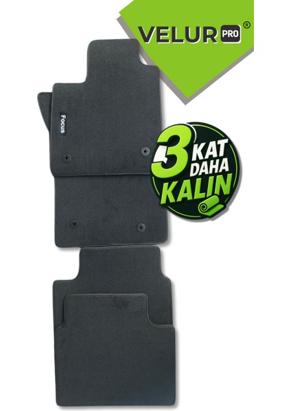 Ford Focus Sedan 2019 Araca Özel Halı Paspas Araba Halısı Oto Paspas