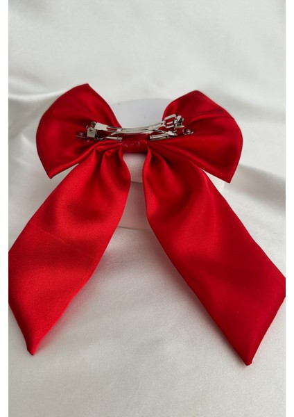 Kırmızı Saten Kemal Atatürk Imzalı Fiyonk Toka (14CM) modelleri