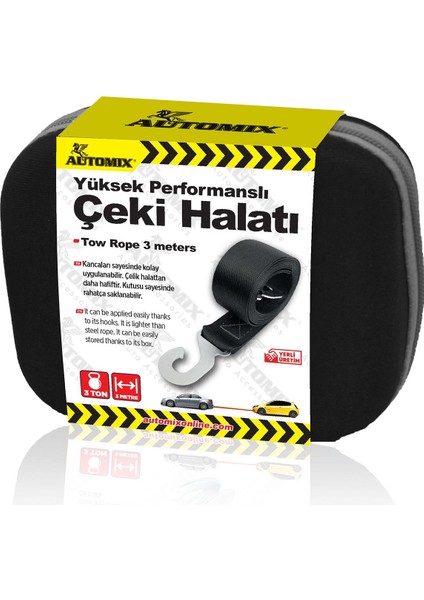 Yüksek Performanslı Araç Çekme Halatı + Hızlı Müdahale Lastik Tamir Kiti | Acil Durumda Güçlü Çözüm fırsatları