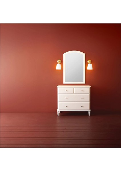 Tyssedal 4 Çekmeceli Şifonyer Beyaz 87 x 76 Cm