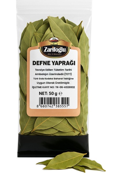 Defne Yaprağı Bitkisi Otu Şifalı Bitkiler 50 gr