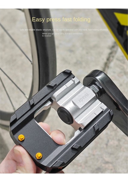 Alüminyum Alaşımlı Katlanır Bisiklet Pedalları Rulmanlı Dağ Bisikleti Pedalları Kaymaz Bisiklet Aksesuarları (Yurt Dışından) modelleri