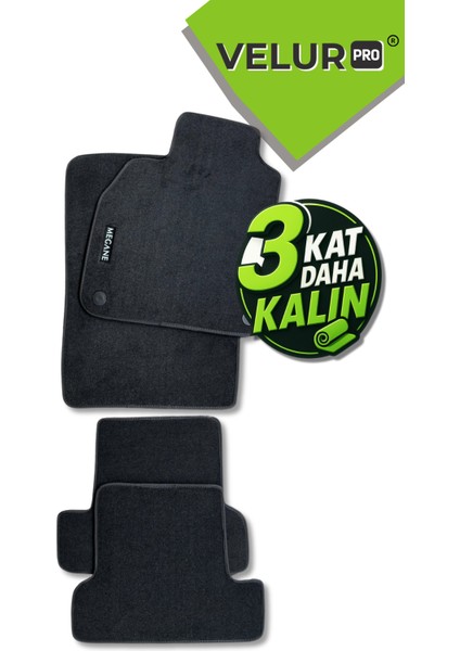 Renault Megane 3 Hatchback 2013 Araca Özel Halı Paspas Araba Halısı Oto Paspas