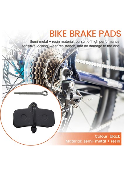 Shimano Saint Için 1 Çift Yarı Metalik Bisiklet Disk Fren Balatası (Yurt Dışından) modelleri