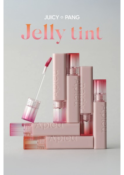 Doğal ve Parlak Görünüm Sunan Jel Yapılı Tint A'PIEU Juicy Pang Jelly Tint (05 Strawberry Jelly)