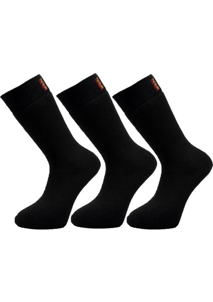 Erkek/Kadın Kokmaz Terletmez -30 Derece Dayanıklı Pamuklu 3'lü Termal Çorap