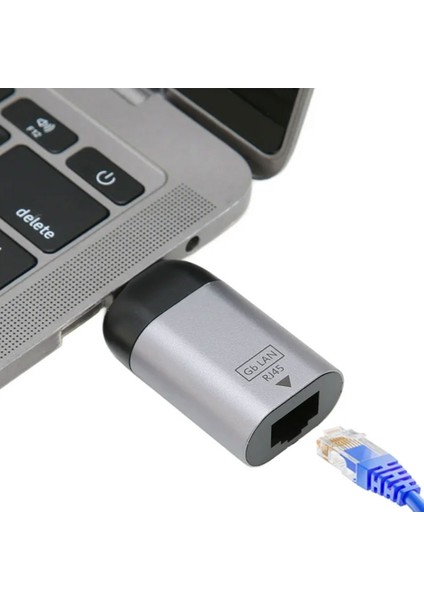 USB C - Ethernet Adaptörü USB Type C Gigabit Ethernet Lan Ağ Adaptörü modelleri