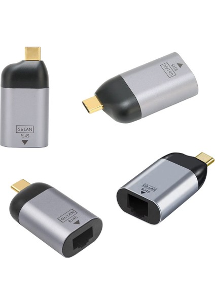 USB C - Ethernet Adaptörü USB Type C Gigabit Ethernet Lan Ağ Adaptörü indirimleri
