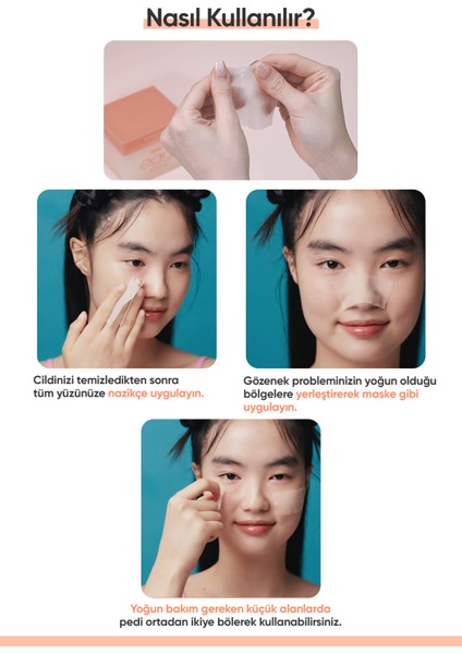 Cilde Aydınlık & Pürüzsüz Görünüm Kazandıran Gözenek Karşıtı Cilt Bakım Pedi A'PIEU Egg Pha Pore Pad