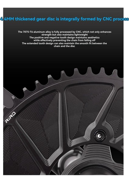 Rıro Bisiklet Tek Zincir Dişlisi 110BCD Zincir Dişlisi (Yurt Dışından) fırsatları
