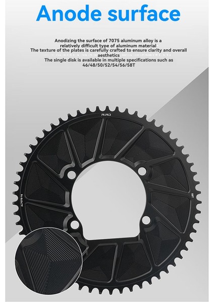 Rıro Bisiklet Tek Zincir Dişlisi 110BCD Zincir Dişlisi (Yurt Dışından) indirimleri