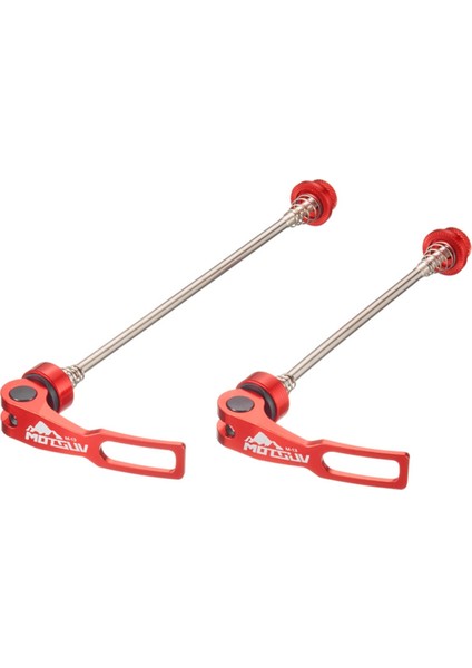 Motsuv Dağ Bisikletleri Hızlı Çıkarma Şiş Kolu Alüminyum Alaşımlı Kırmızı (Yurt Dışından)