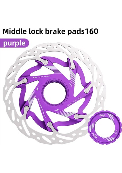 140 mm Merkez Kilitli Hidrolik Disk Fren Rotoru, Alüminyum Alaşım, B (Yurt Dışından) fiyatları