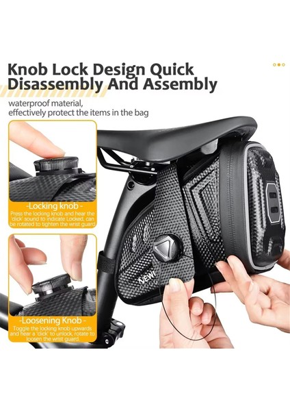 Newboler Bisiklet Sele Çantası, Yansıtıcı Güvenlik Şeritleri, Bisiklet Alet Çantası (Yurt Dışından) fırsatları