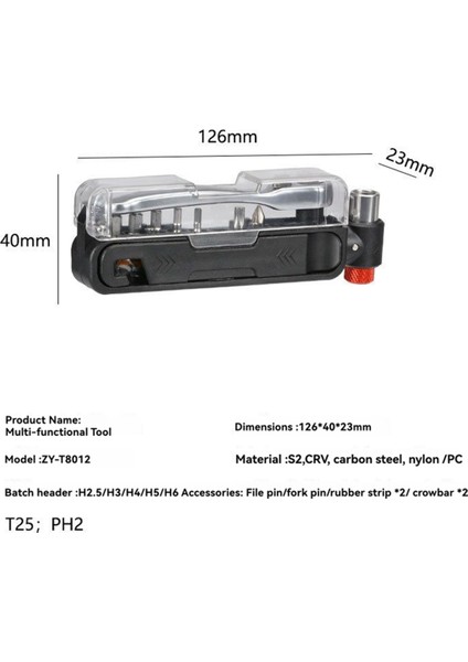 Bisiklet Tamir Alet Seti Çok Amaçlı Taşınabilir Altıgen Anahtar (Yurt Dışından) indirimleri