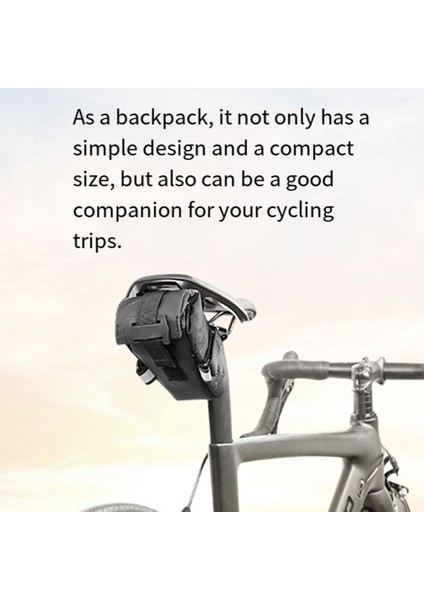 Yansıtıcı Detaylara Sahip Su Geçirmez Mini Bisiklet Sele Çantası (Yurt Dışından) modelleri