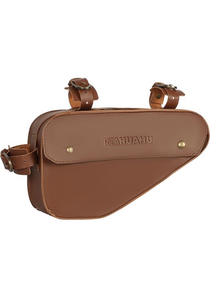 Rzahuahu Büyük Kapasiteli Üçgen Bisiklet Çantası Su Geçirmez (Yurt Dışından)