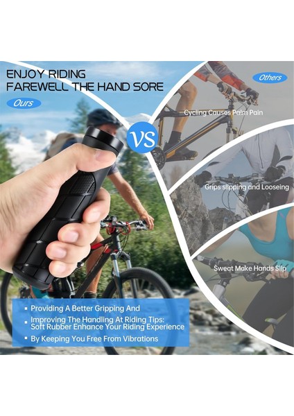 Uç Kapaklı Bisiklet Gidon Tutacakları Yol Bisikleti Tutacağı Kaymaz (Yurt Dışından) fırsatları