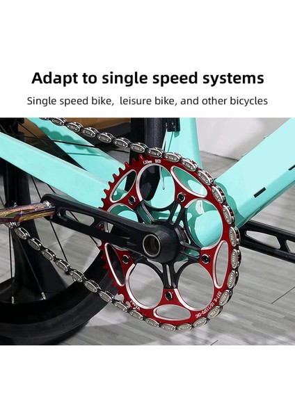 Dağ ve Yol Bisikletleri Için Tek Vitesli 100 Bağlantılı Bisiklet Zinciri Için Vxm - Hızlı Bağlantılı Dayanıklı Sabit Dişli Zincir, Zeytin Zinciri B (Yurt Dışından) fırsatları