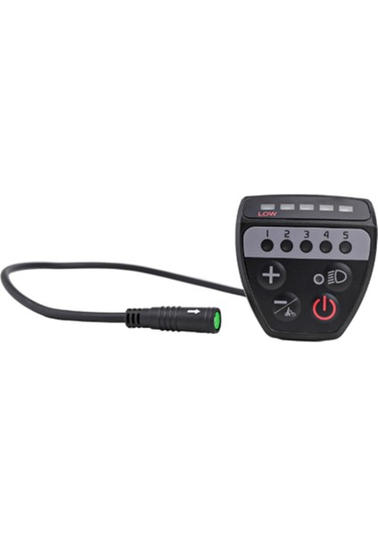 Bafang BBS01 02 M400 Midmotor Uart Protokolü Için Elektrikli Bisiklet Ekran Kontrol Cihazı Su Geçirmez Bisiklet Yedek Parçaları (Yurt Dışından)