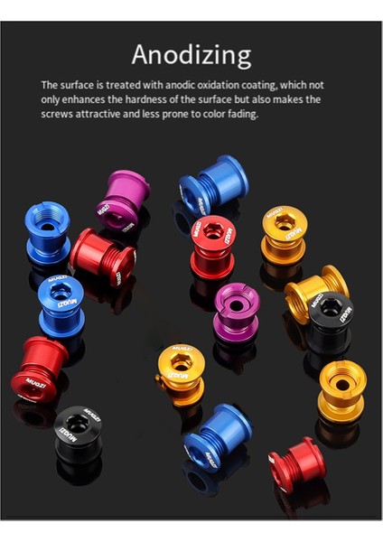 Muqzı 5 Adet Zincir Dişlisi Cıvata Seti 6,5 mm Tek Zincir Dişlisi Vidaları Siyah (Yurt Dışından) fırsatları