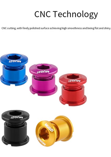 Muqzı 5 Adet Zincir Dişlisi Cıvata Seti 6,5 mm Tek Zincir Dişlisi Vidaları Siyah (Yurt Dışından) indirimleri