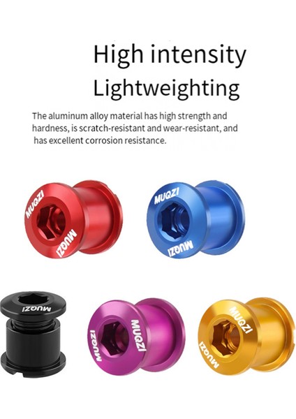 Muqzı 5 Adet Zincir Dişlisi Cıvata Seti 8,5 mm Çift Zincir Dişlisi Vidaları Kırmızı (Yurt Dışından) fırsatları