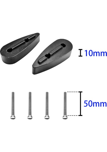 Bisiklet Gidonu Arttırıcı Alüminyum Alaşımlı Gidon Ara Parçası 10MM (Yurt Dışından) indirimleri